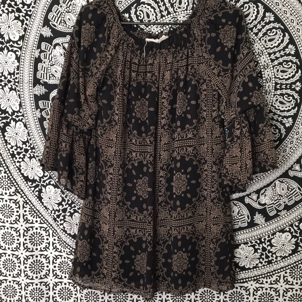 Black & Brown dress